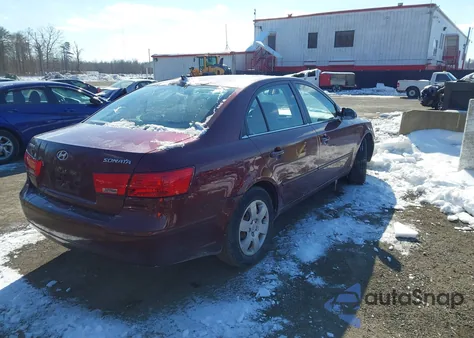 2009 Hyundai Sonata Gls z USA, uszkodzony, nr VIN 5NPET46C29H495579